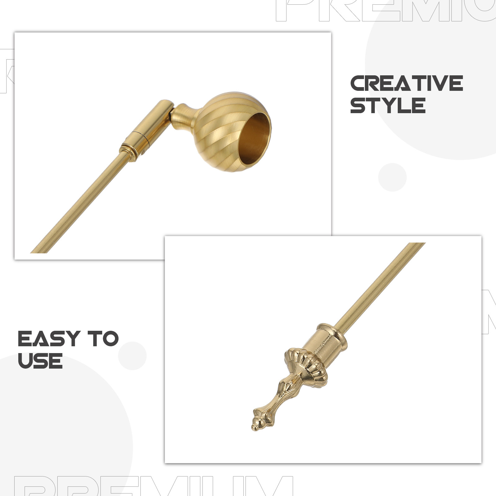 Vintage Pumpkin-Shaped Snuffer - đánh giá và giá Wick Dipper Tool