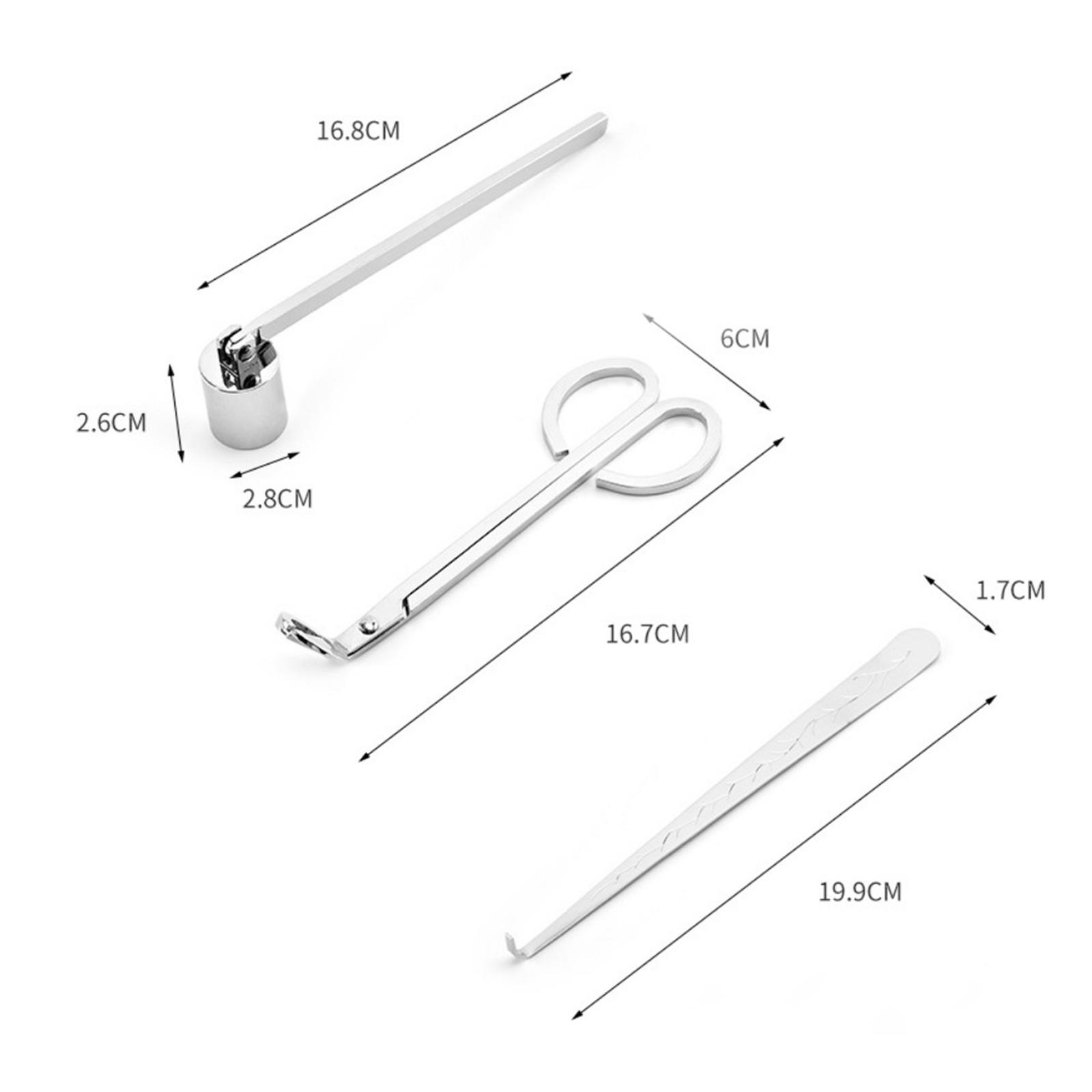 3 in 1 Candle Accessory Set Wi - đánh giá và giá Wick Dipper Tool